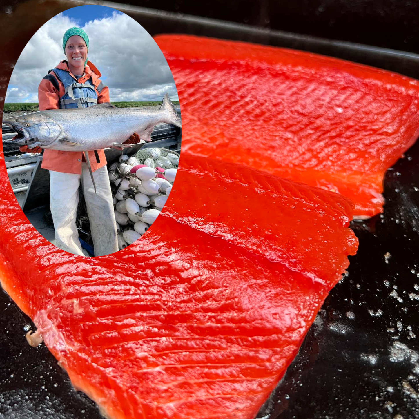 Wild-Caught Alaskan Sockeye Salmon Gift Box