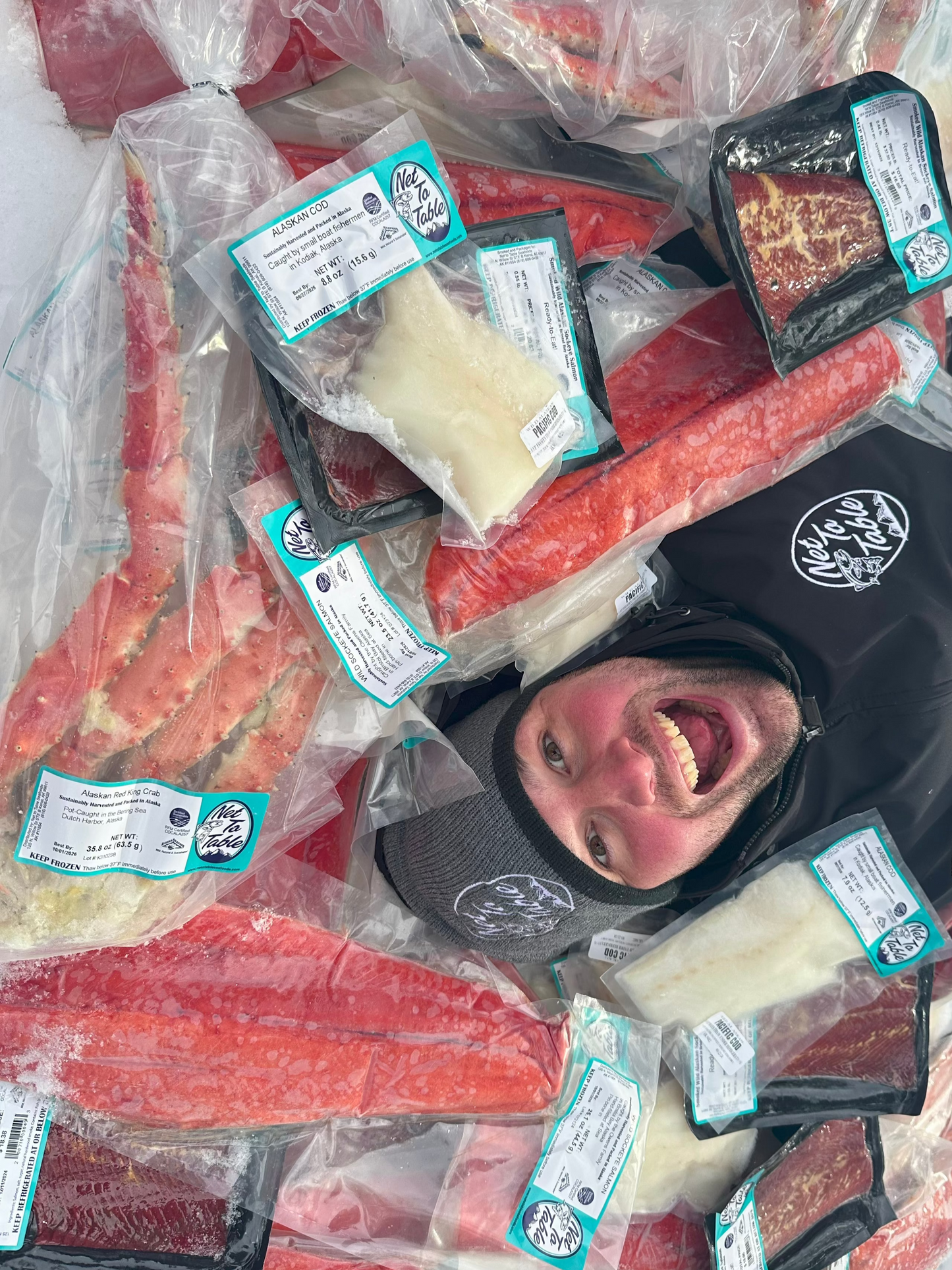 Alaskan Salmon Portion Box (30 lbs @ 19.99/lb)