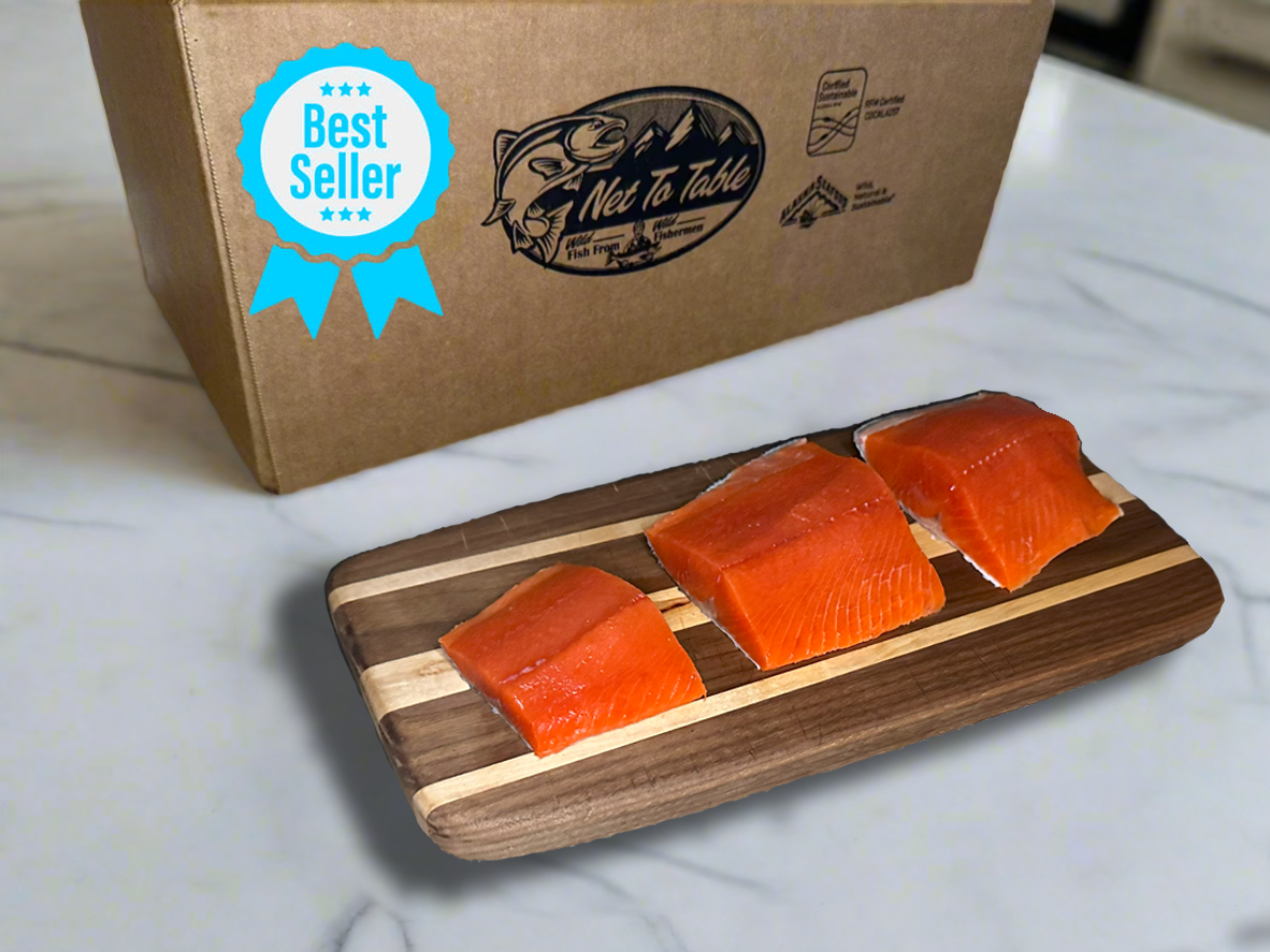 Wild-Caught Alaskan Salmon Box