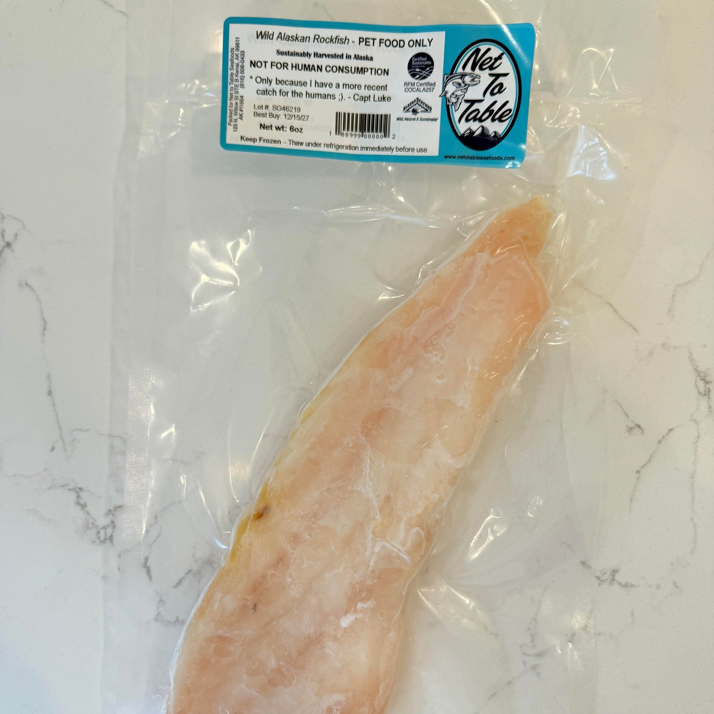 Net to Pet Seafood - 16 Pack - Net To Table Seafoods