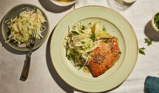 Alaska Sockeye Salmon, Apples & Mustard - Net To Table Seafoods