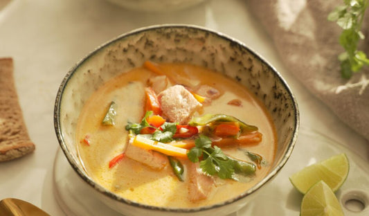 Alaska Wild Salmon Coconut Soup - Net To Table Seafoods