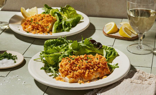 Buttery Cracker Topped Alaska Cod - Net To Table Seafoods