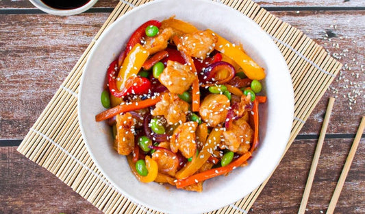 Sweet & Sour Alaska Salmon Stir-Fry - Net To Table Seafoods
