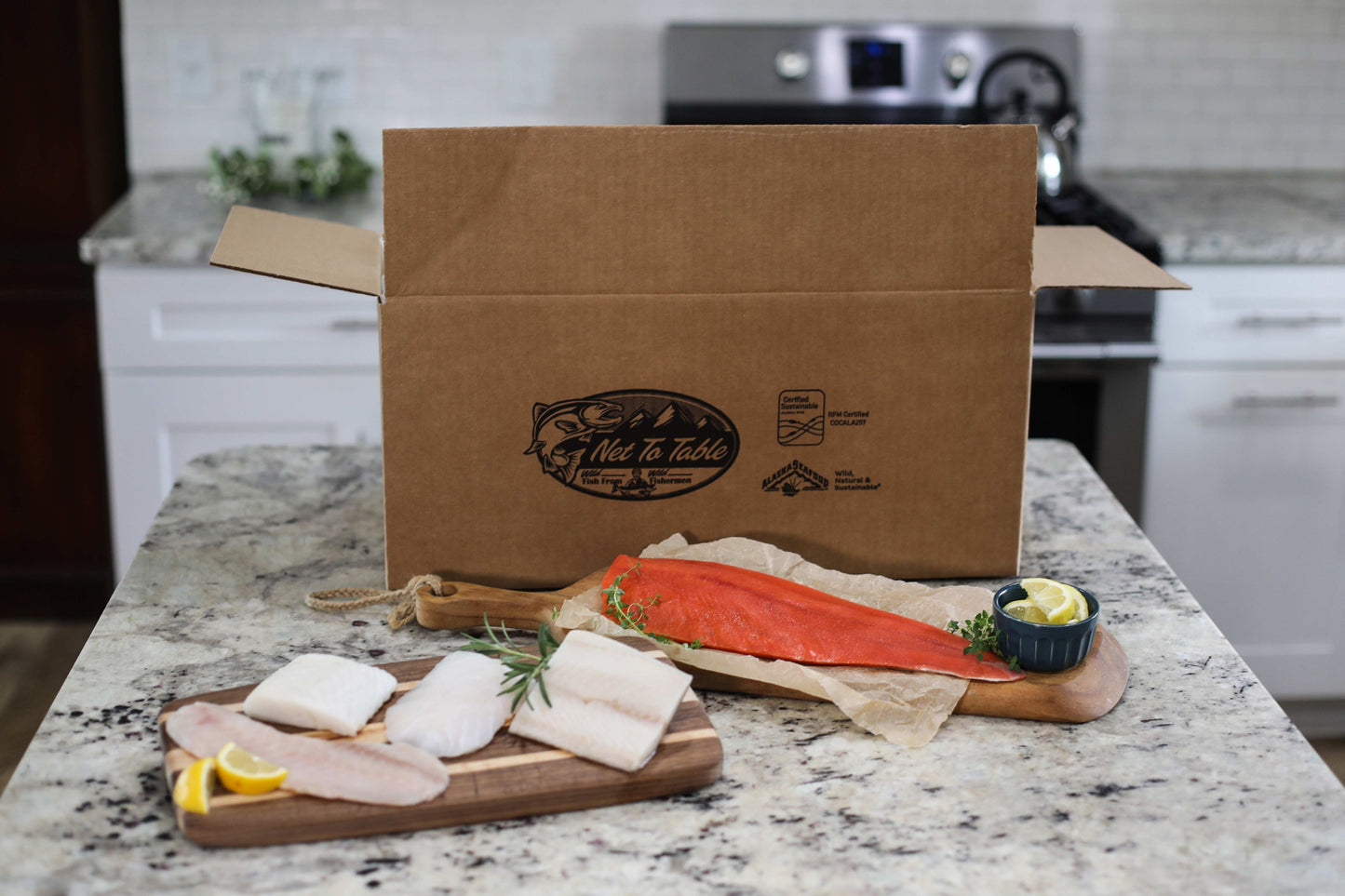 Wild-Caught Alaskan Fish Sampler Pack