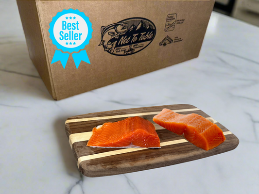 Wild-Caught Alaskan Sockeye Salmon Gift Box