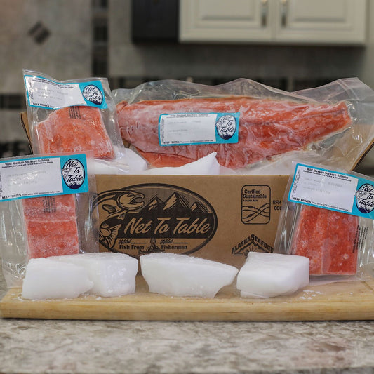 Alaskan Sockeye Salmon Box - Net To Table Seafoods