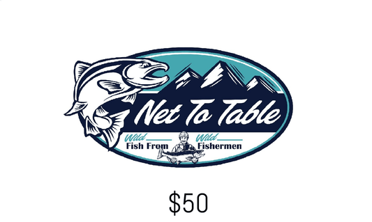 Net To Table Gift Cards - Net To Table Seafoods