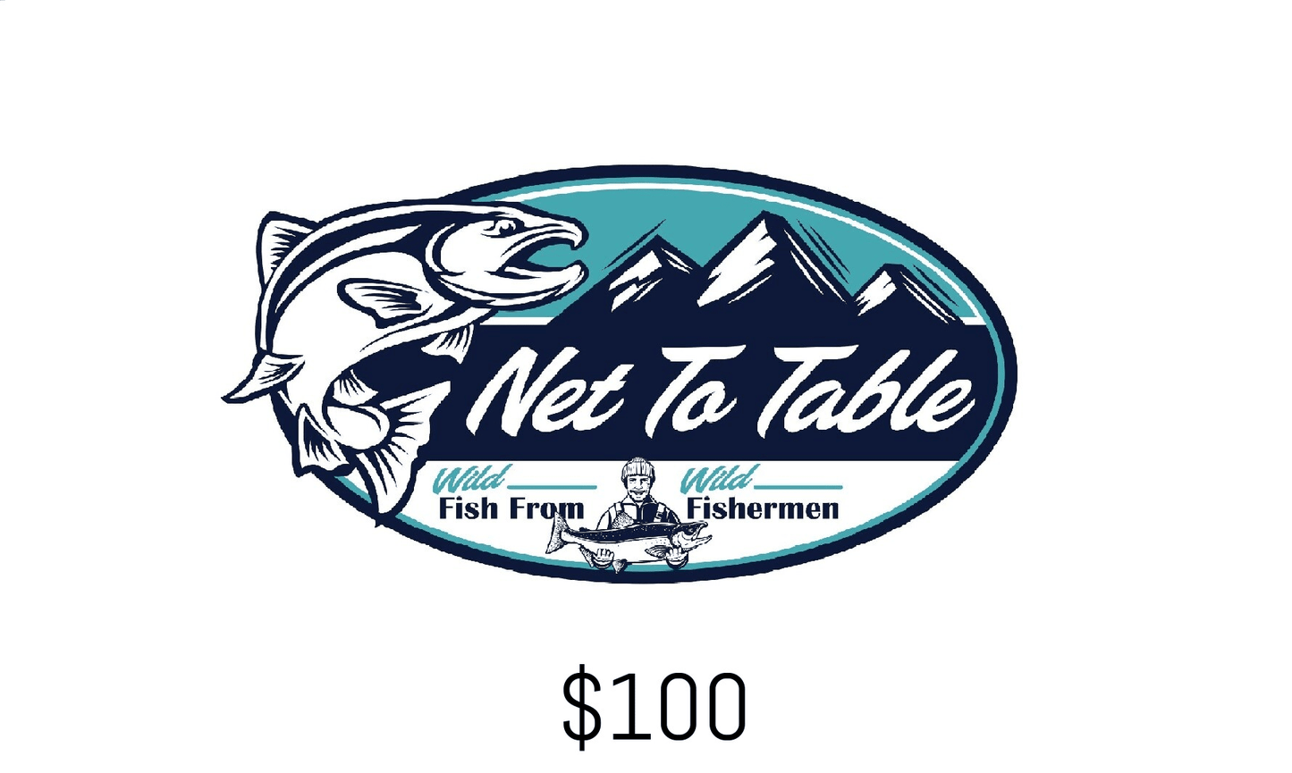 Net To Table Gift Cards - Net To Table Seafoods