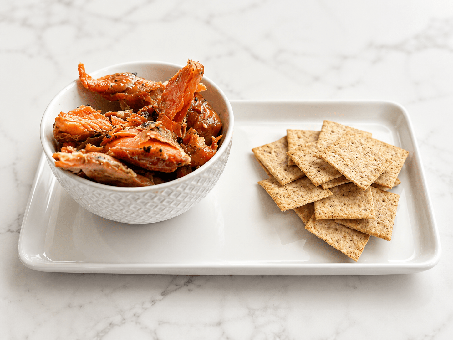 Salt & Pepper Wild Alaskan Salmon Jerky - Net To Table Seafoods