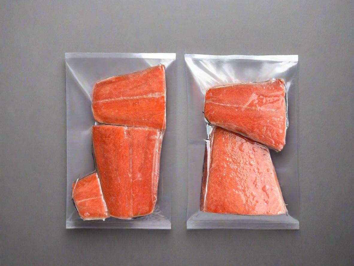 Wild Alaskan Sockeye Salmon Galley Cuts (7 - 9oz) - Net To Table Seafoods
